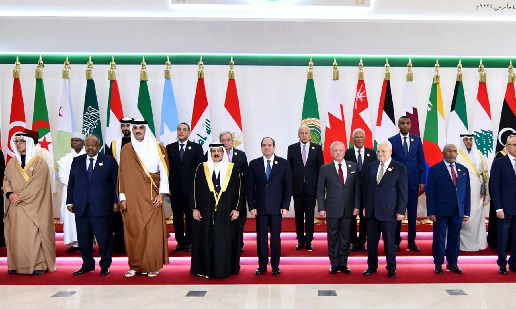 Arab Leaders Endorse Egypt’s Gaza Reconstruction Plan Amidst Tensions